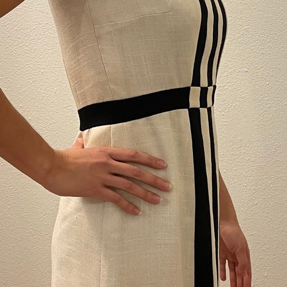 Vintage 60s Shannon Rodgers - Jerry Silverman Mod Shift Dress - Picture 4 of 5